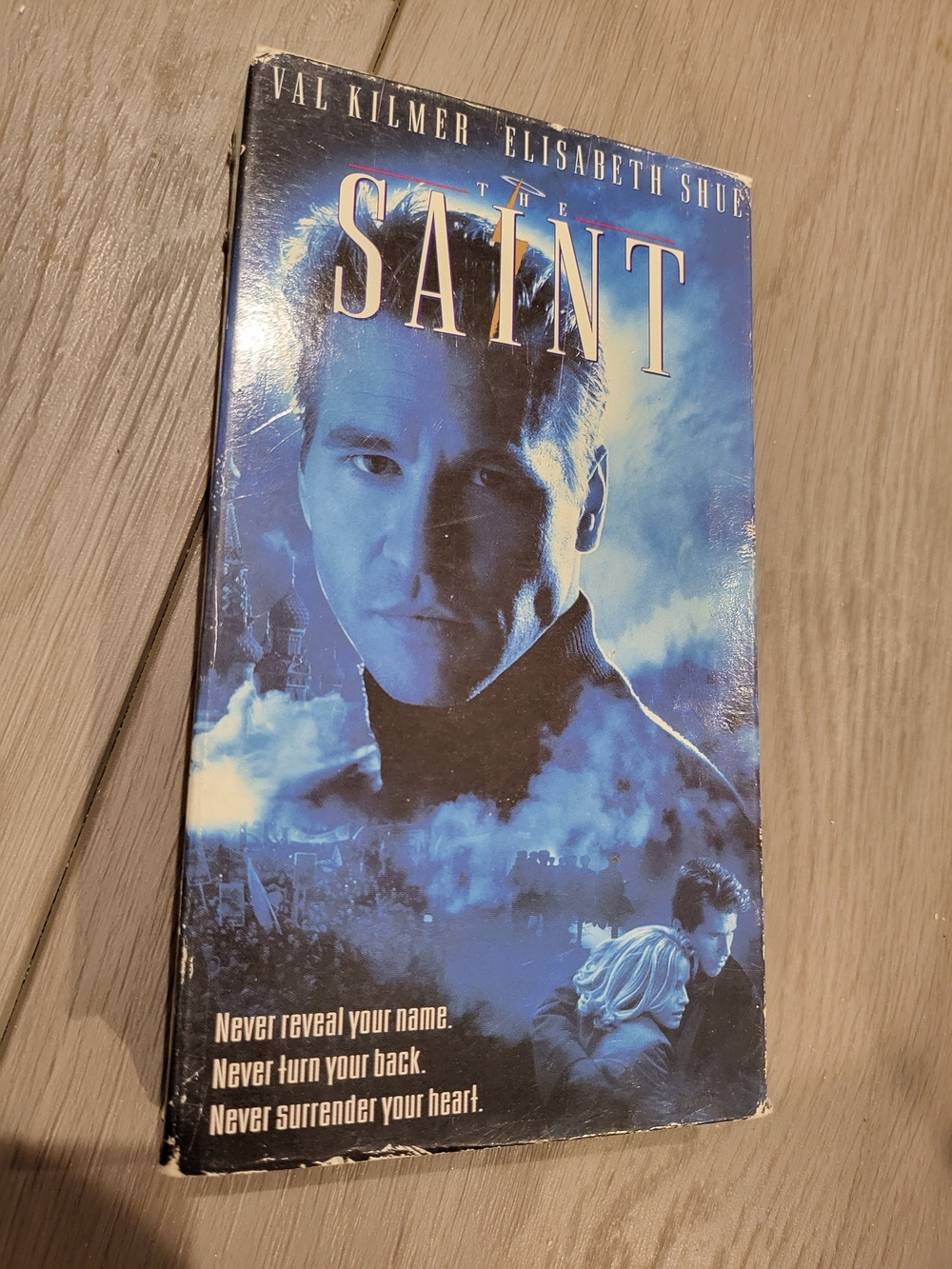 The Saint VHS Val Kilmer Elisabeth Shue 1997